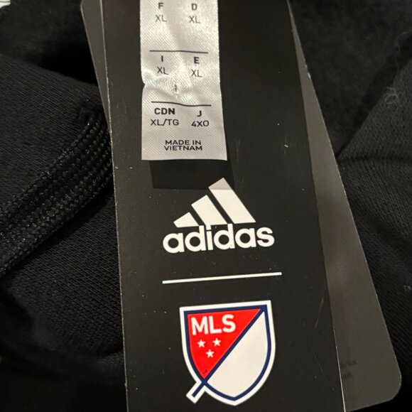 NWT MLS San Jose Earthquakes Mens Black Player's Special Long Sleeve Hoodie XL - Picture 6 of 9